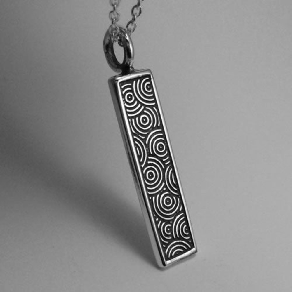 Skye Silver Raindrops Pendant